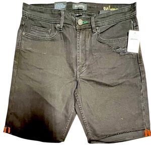 BlankNYC Men’s Horatio Black Denim Shorts